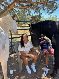 Couples Retreat Participants with Equestrian Therapy